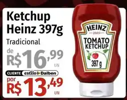 Supermercado Dalben Ketchup heinz tradicional oferta