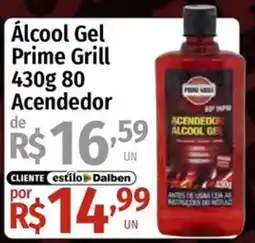Supermercado Dalben álcool gel prime grill oferta