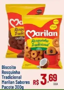 Max Atacadista Biscoito Rosquinha Tradicional Marilan Sabores oferta