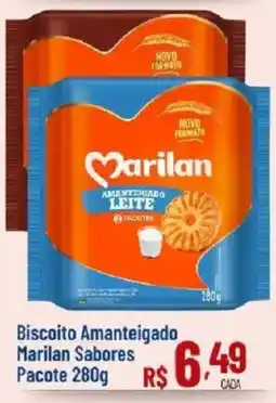 Max Atacadista Biscoito amanteigado marilan sabores oferta