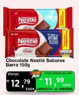 Max Atacadista Chocolate Nestlé Sabores oferta