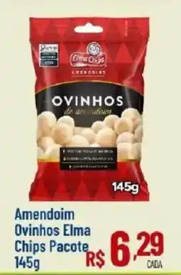 Max Atacadista Amendoim Ovinhos Elma Chips Pacote oferta