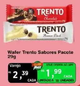 Max Atacadista Wafer Trento Sabores Pacote oferta
