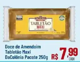 Max Atacadista Doce de amendoim tabletão maxi oferta