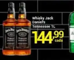 X Supermercados Whisky Jack Daniel's Tennessee oferta