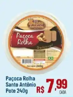 Max Atacadista Paçoca Rolha Santo Antônio oferta