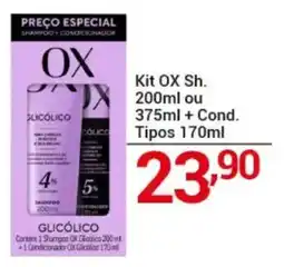 X Supermercados Kit ox sh. oferta