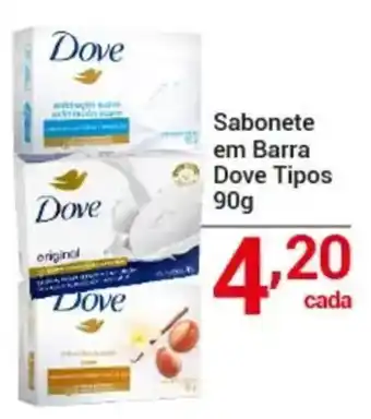 X Supermercados Sabonete em Barra Dove Tipos oferta