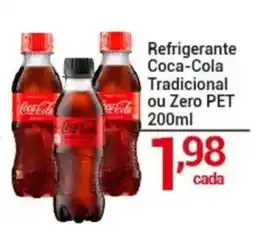 X Supermercados Refrigerante coca-cola tradicional ou zero pet oferta