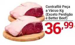 X Supermercados Contrafilé Peça a Vácuo Kg oferta