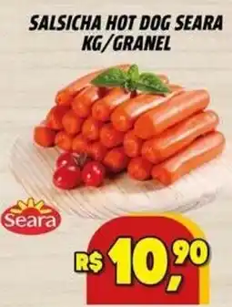 Zattão Supermercado Salsicha hot dog seara oferta