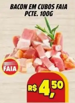 Zattão Supermercado Bacon em cubos faia oferta