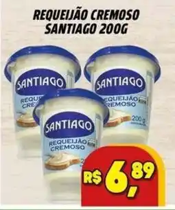 Zattão Supermercado Requeijão cremoso santiago oferta