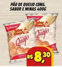 Zattão Supermercado Pão de queijo cong. sabor e minas oferta