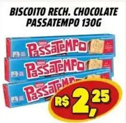 Zattão Supermercado Biscoito rech. chocolate passatempo oferta