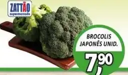 Zattão Supermercado brocolis japonês unid. oferta
