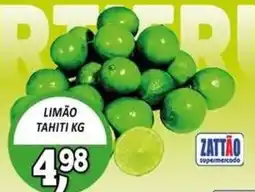 Zattão Supermercado Limão tahiti kg oferta