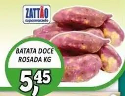 Zattão Supermercado Batata doce rosada kg oferta