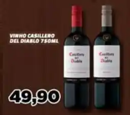 Amarelinha supermercados Vinho casillero del diablo oferta