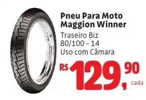 Camiño supermercados Pneu Para Moto Maggion Winner oferta