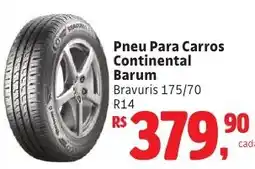 Camiño supermercados Pneu Para Carros Continental Barum Bravuris 175/70 R14 oferta