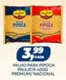 Carvalho Supermercado Milho para pipoca paulista oferta