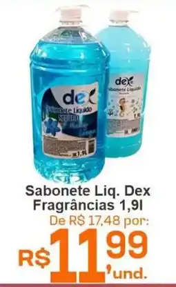 Cocipa Sabonete liq. dex fragrâncias oferta