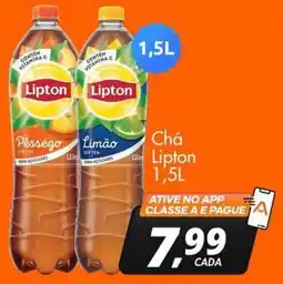 Delta Supermercados Chá Lipton oferta