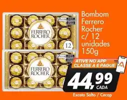 Delta Supermercados Bombom ferrero rocher oferta
