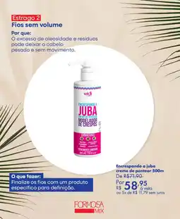Grupo Formosa Encrespando a juba creme de pentear oferta