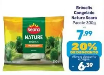 Brócolis congelado nature seara