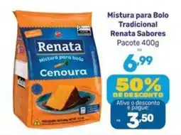 Supermercados Jau Serve Mistura para bolo tradicional renata sabores oferta