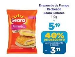 Supermercados Jau Serve Empanado de Frango Recheado Seara Sabores oferta