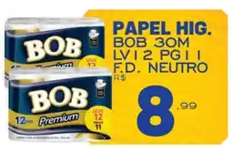 Supermercado Vitorino Papel hig. bob 30m oferta