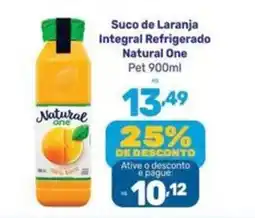 Supermercados Jau Serve Suco de Laranja Integral Refrigerado Natural One oferta