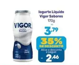 Supermercados Jau Serve Iogurte Líquido Vigor Sabores oferta