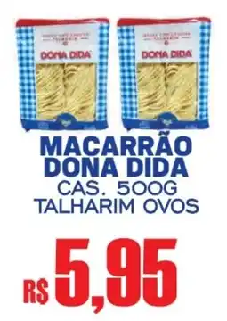 Supermercado Vitorino Macarrão dona dida oferta