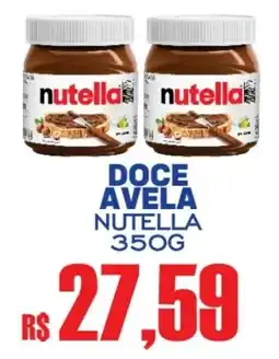 Supermercado Vitorino Doce avela nutella oferta