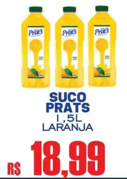 Supermercado Vitorino suco prats laranja oferta