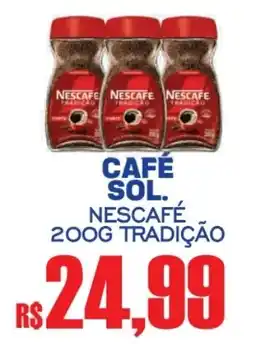 Supermercado Vitorino Café sol. nescafé oferta
