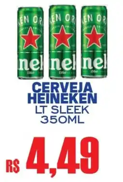 Supermercado Vitorino Cerveja heineken lt sleek oferta