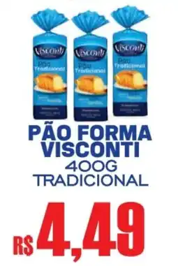Supermercado Vitorino pão forma visconti tradicional oferta