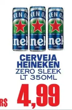 Supermercado Vitorino Cerveja heineken zero sleek oferta
