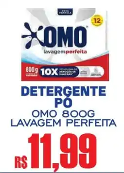 Supermercado Vitorino Detergente po omo 800g lavagem perfeita oferta