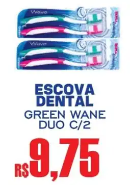 Supermercado Vitorino escova dental green wane duo c/2 oferta