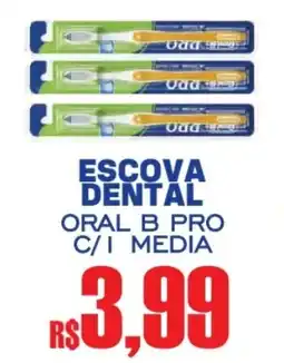 Supermercado Vitorino escova dental oral b pro c/i media oferta