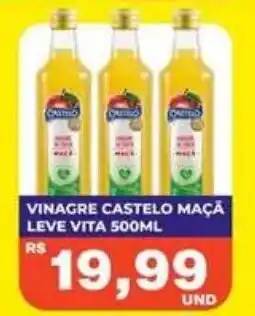 Supermercados Planalto Vinagre castelo maçã oferta