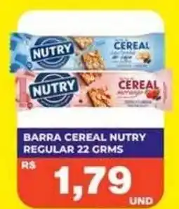 Supermercados Planalto barra cereal nutry regular oferta