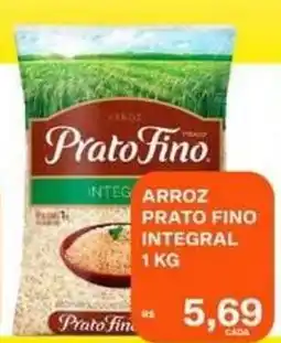 Supermercados Planalto Arroz prato fino integral oferta
