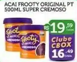 CenterBox Acai frooty original pt super cremoso oferta